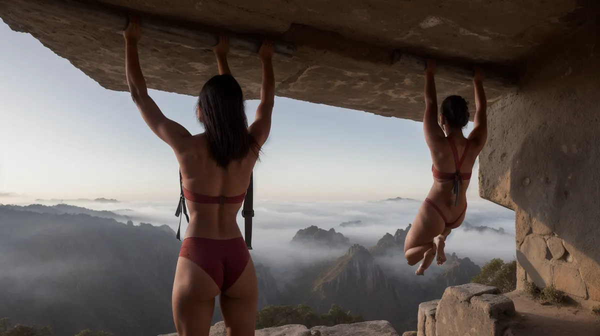 Dominadas escapulares para fortalecer la espalda alta de forma efectiva: calistenia básica para la salud de los hombros