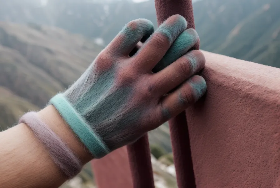 Manos con magnesio sobre la barra fría antes de una dominada escapular, ejercicio clave para una espalda fuerte